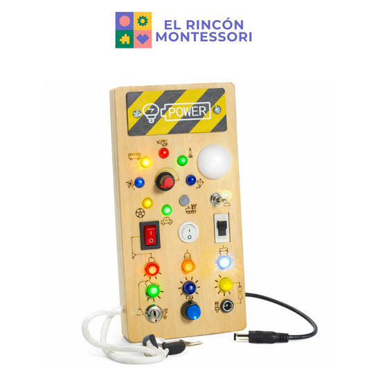 Tablero Sensorial de Interruptores LED