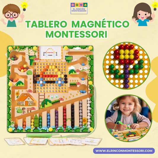Tablero magnético Montessori