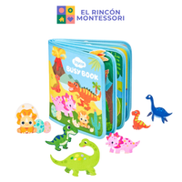 Libro Sensorial De Dinosaurios