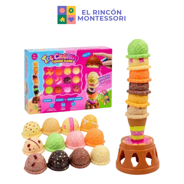 Juego De Helados Apilables