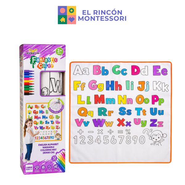 Tapete Mágico Para Colorear