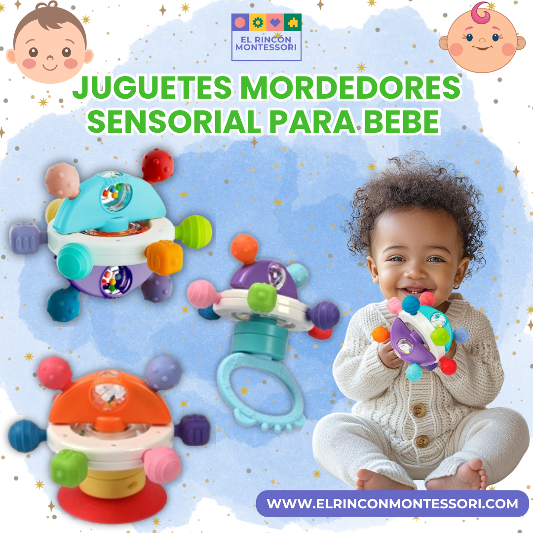 Juguetes Mordedores Sensoriales Para Bebé