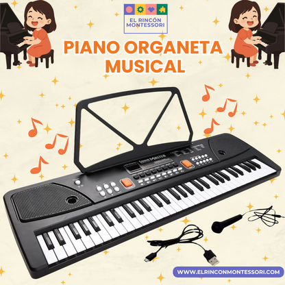 Piano Organeta Musical