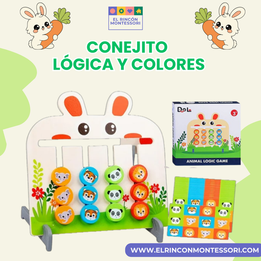 Conejito Lógica y Colores