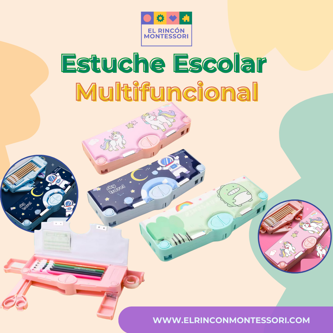 Estuche Escolar Multifuncional