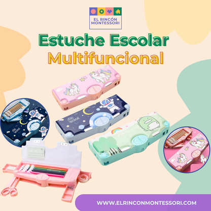 Estuche Escolar Multifuncional