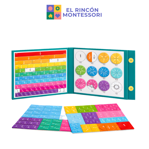 Libro Magnético de Matemáticas y Fracciones