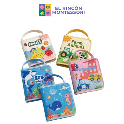Libro Sensorial Para Bebés