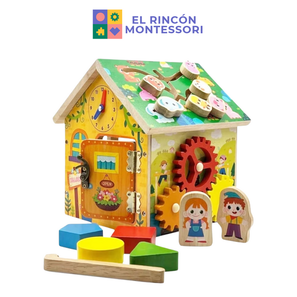 Casa Didáctica De Madera Montessori