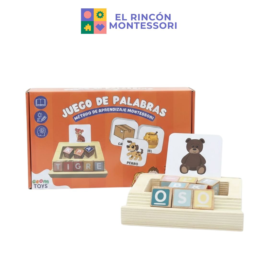 Juego de Palabras Montessori