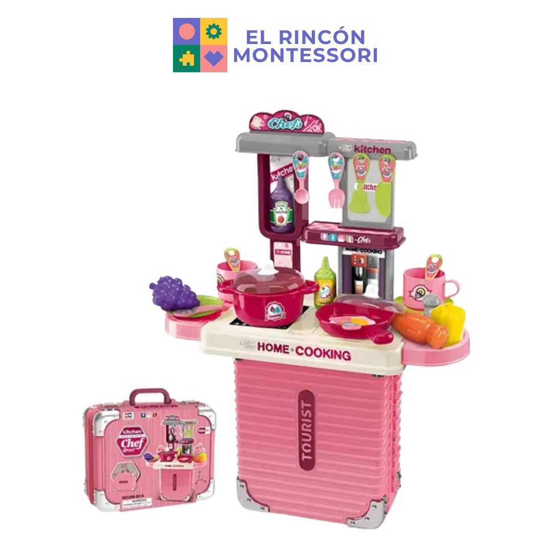 Set De Cocina Infantil Portátil
