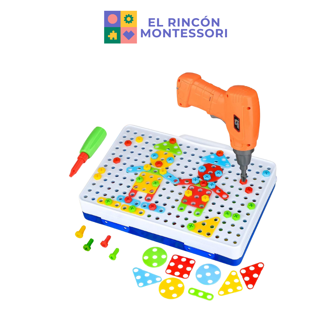 Set Taladro y Destornillador Infantil
