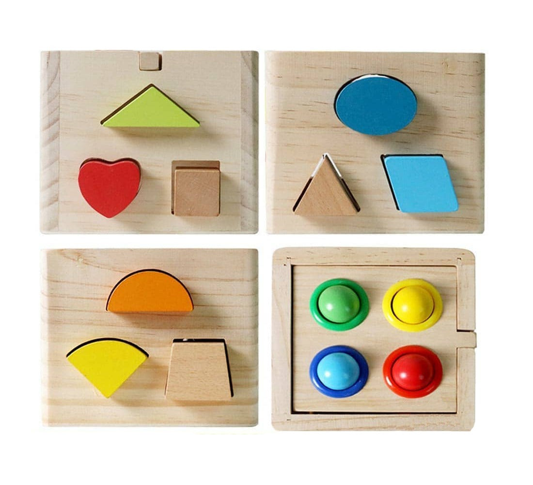 Cubo De Madera Didáctico Montessori