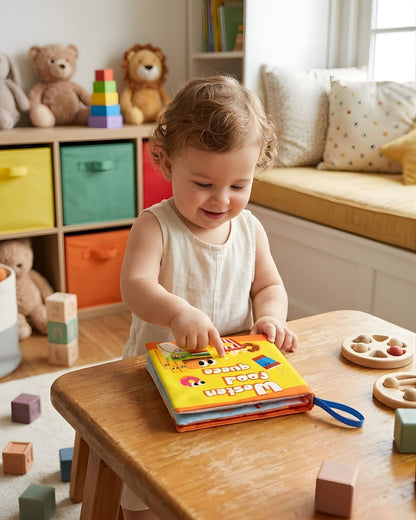 Libro Sensorial Para Bebés