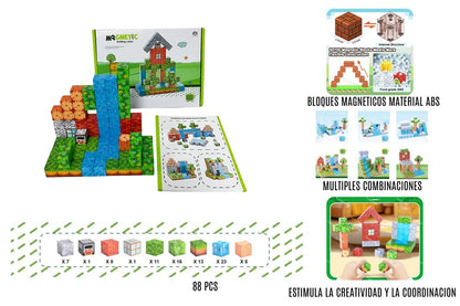 Set Cubos Magnéticos Minecraft