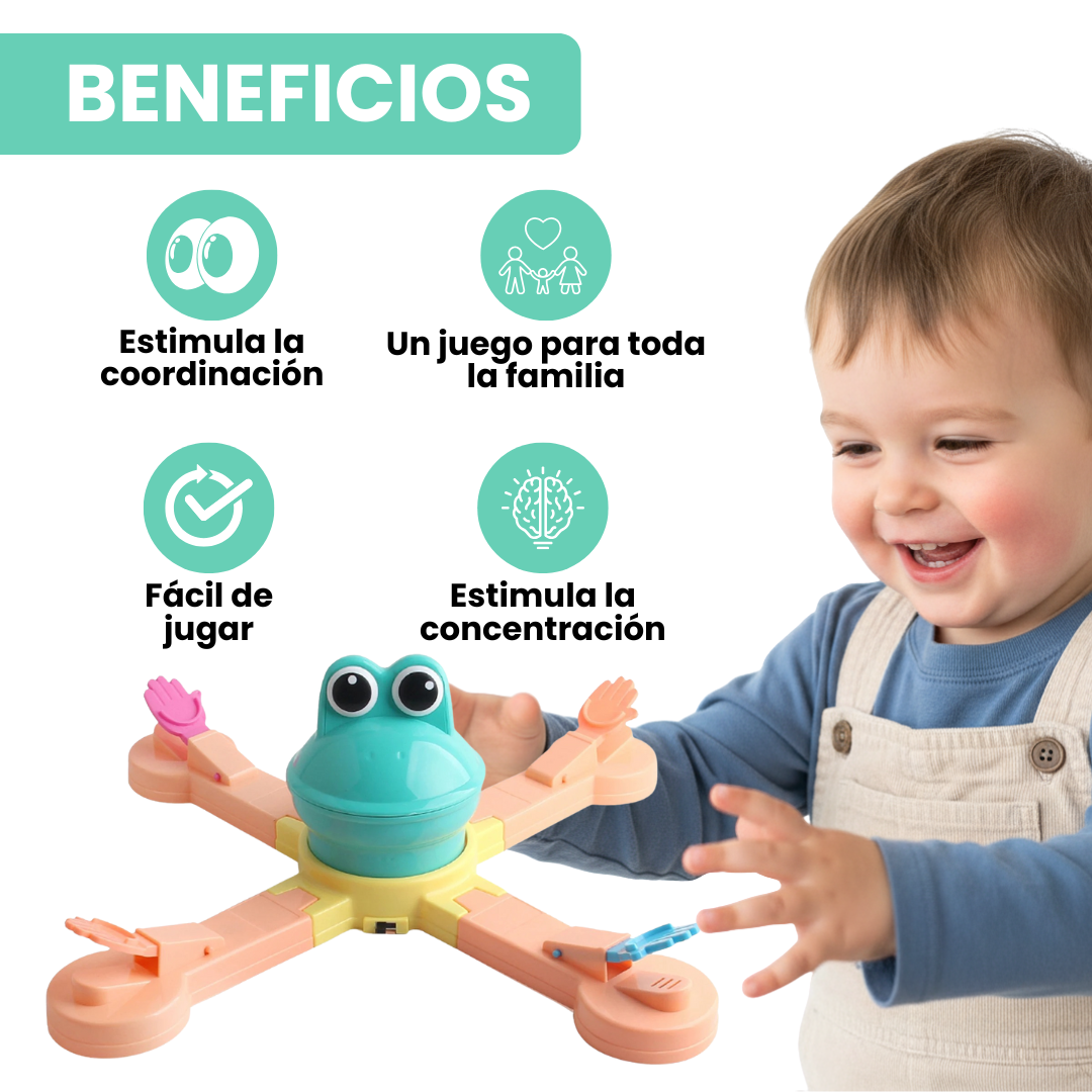 Juego De Mesa Alimentar A La Rana