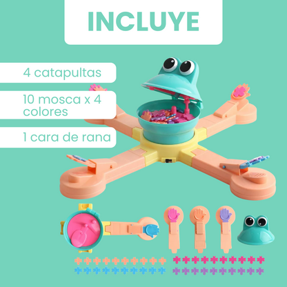 Juego De Mesa Alimentar A La Rana