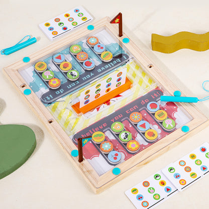 Juego Magnético Montessori De Patrones