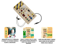 Tablero Sensorial de Interruptores LED