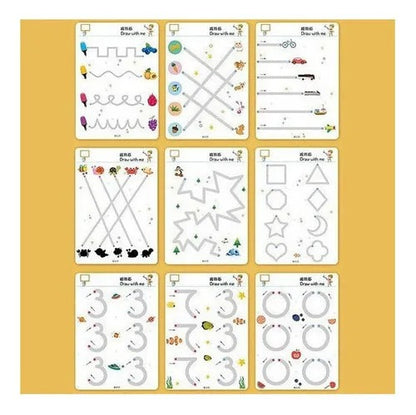 Libro Didáctico De Trazos Montessori