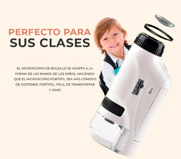 Mini Microscopio Para Niños
