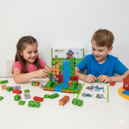 Set Cubos Magnéticos Minecraft