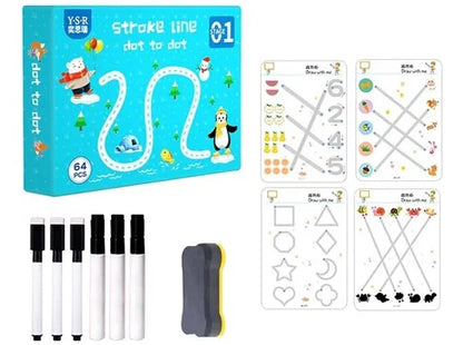 Libro Didáctico De Trazos Montessori