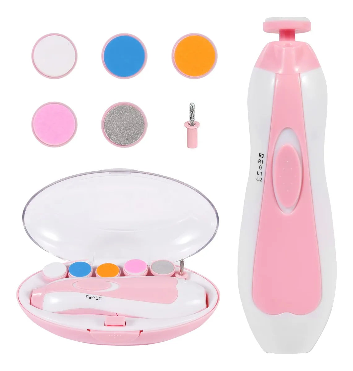 Lima cortaúñas  para bebes eléctrica