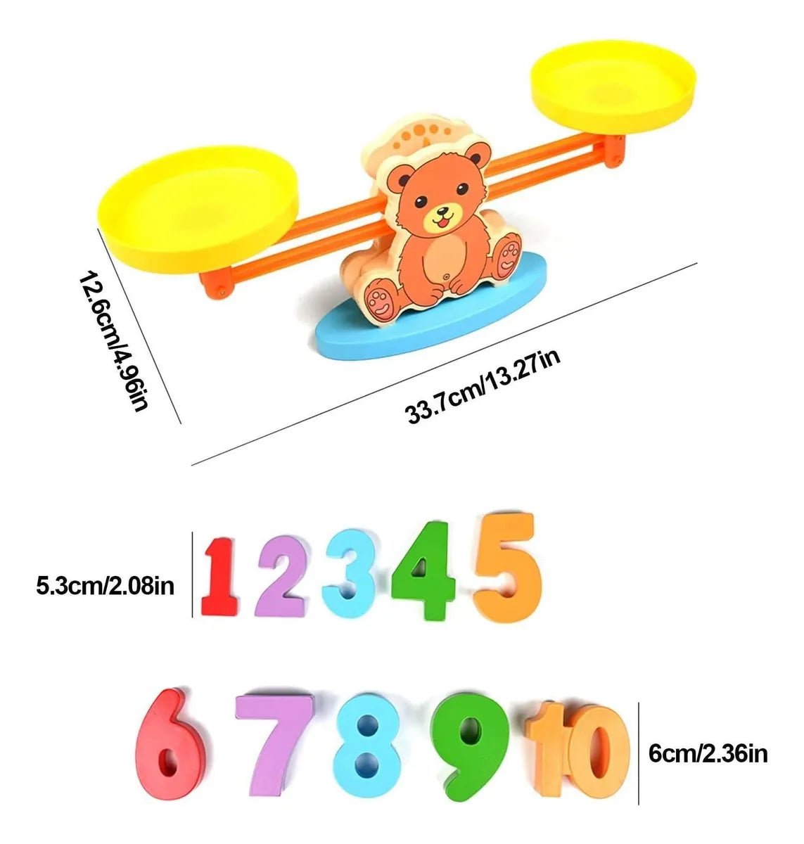 Juego Educativo Balanza Matemática