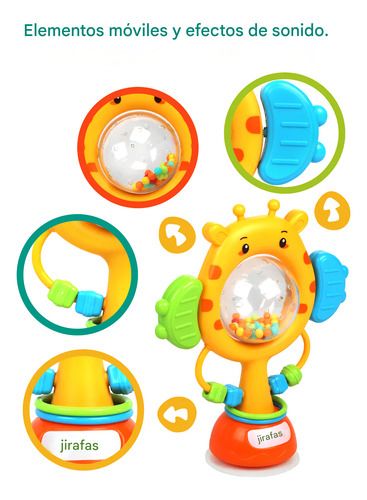 Sonajero Jirafita Musical