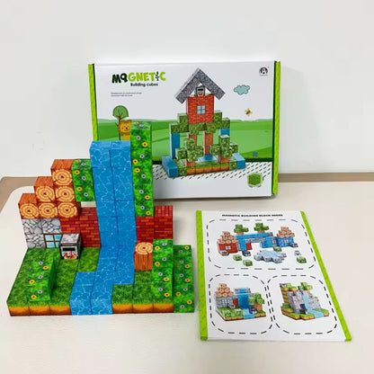 Set Cubos Magnéticos Minecraft