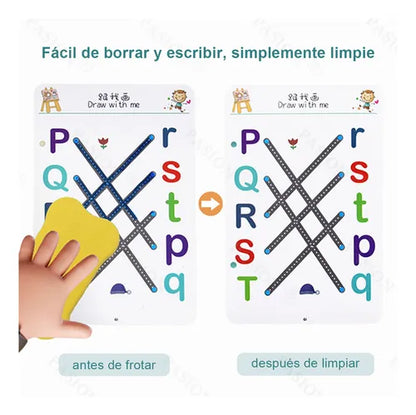 Libro Didáctico De Trazos Montessori