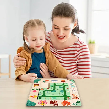 Juego Educativo Ruta Animal