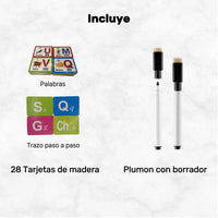 Tablero Cognitivo De Letras