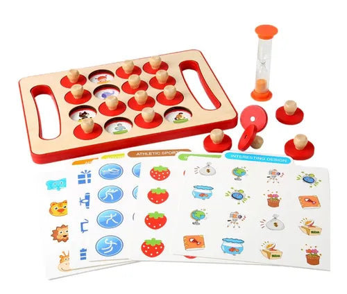 Juego Memoriza y Descubre