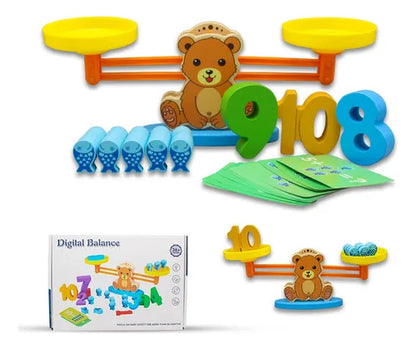 Juego Educativo Balanza Matemática