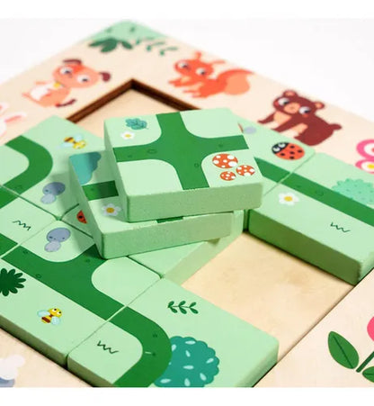 Juego Educativo Ruta Animal