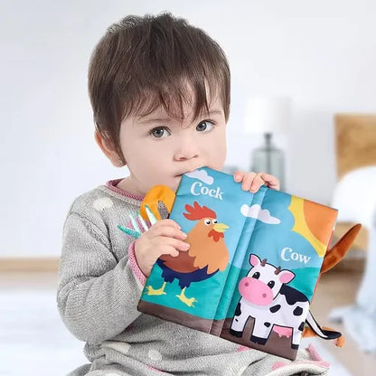 Libro Sensorial Animalitos Para Bebes