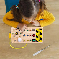 Tablero Sensorial de Interruptores LED