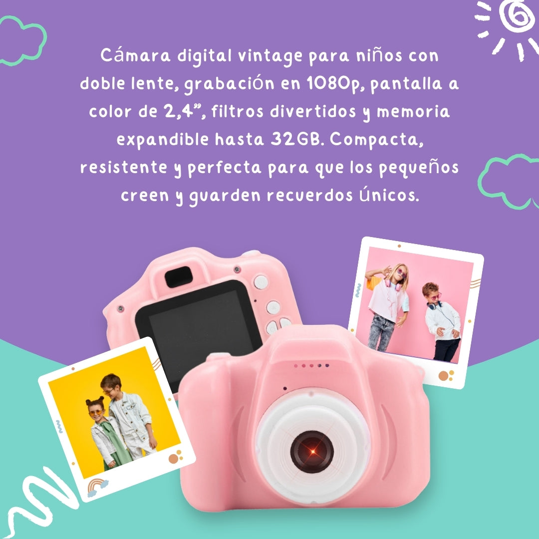 Cámara Digital Para Niños