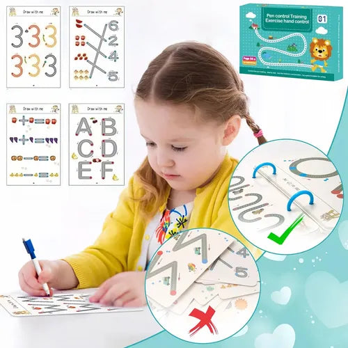 Libro Didáctico De Trazos Montessori