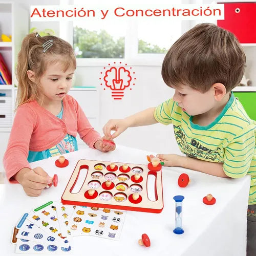 Juego Memoriza y Descubre