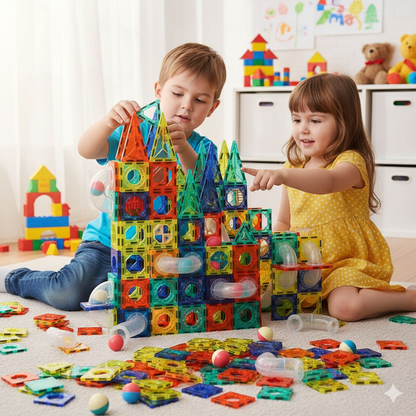 Set Magnético De Construcción