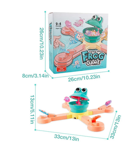 Juego De Mesa Alimentar A La Rana