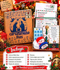 Kit Navideño Carta Al Niño Dios