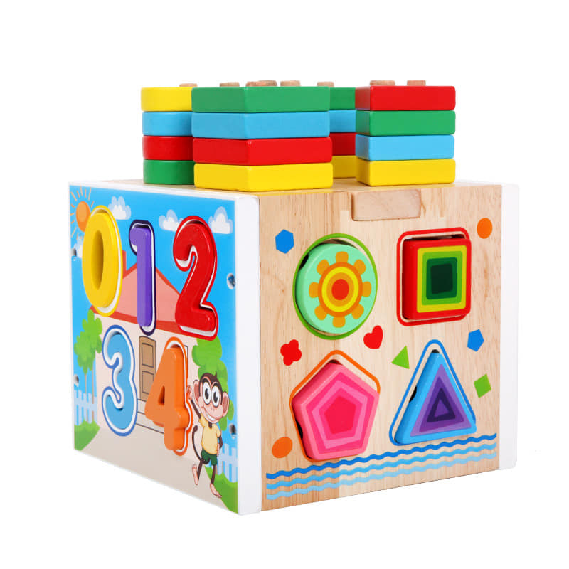 Set Multifuncional de Bloques Montessori