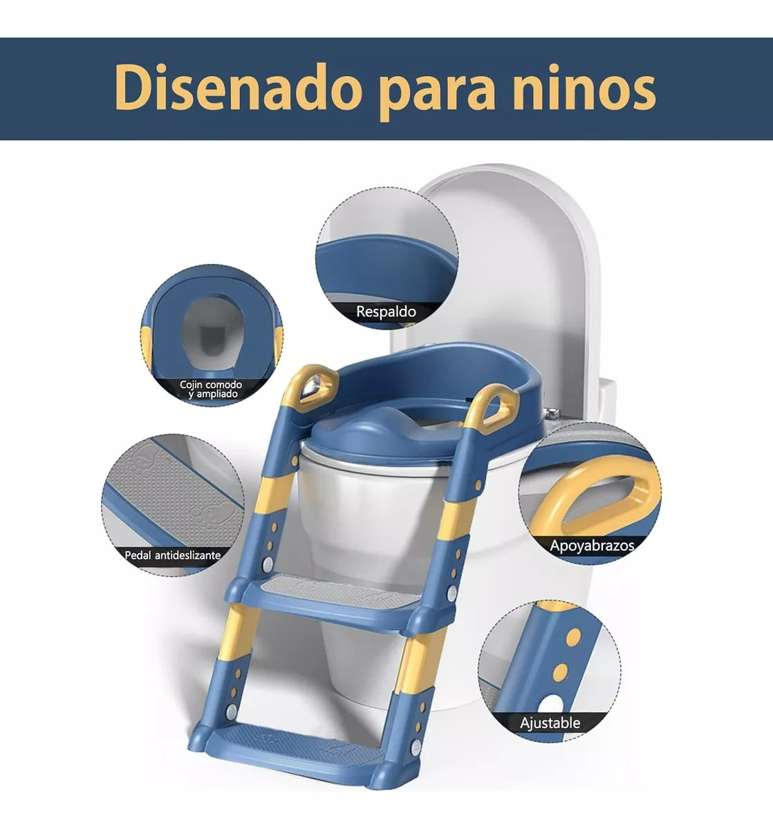 Escalera de Inodoro para Niños - Independencia al Máximo