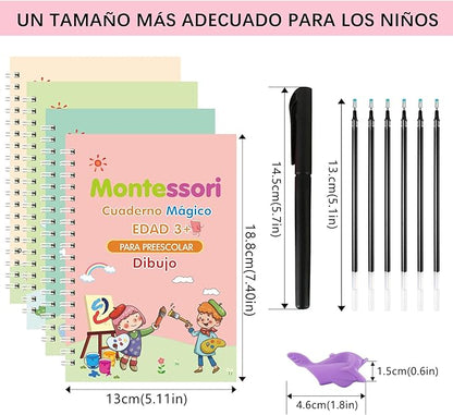 Kit Aprendizaje Escritura Montessori