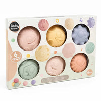 Pack De Pelotas Sensoriales Para Bebes X6